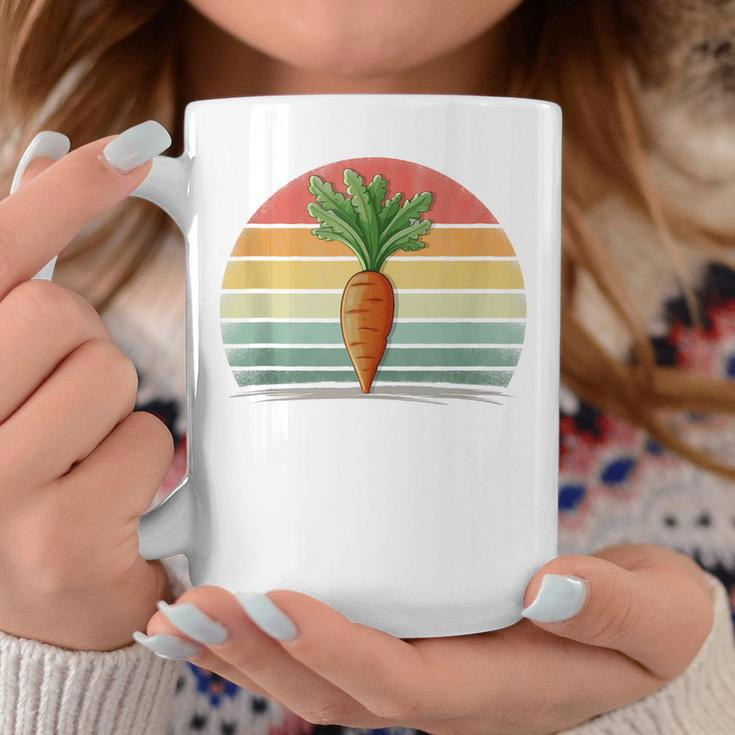 Carrots Vegetable Retro Style Distressed Vintage Carrots Coffee Mug Unique Gifts