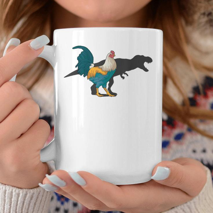 Chicken Dinosaur ShadowRex Hen Lover Cute Chicken Farmer Coffee Mug Unique Gifts