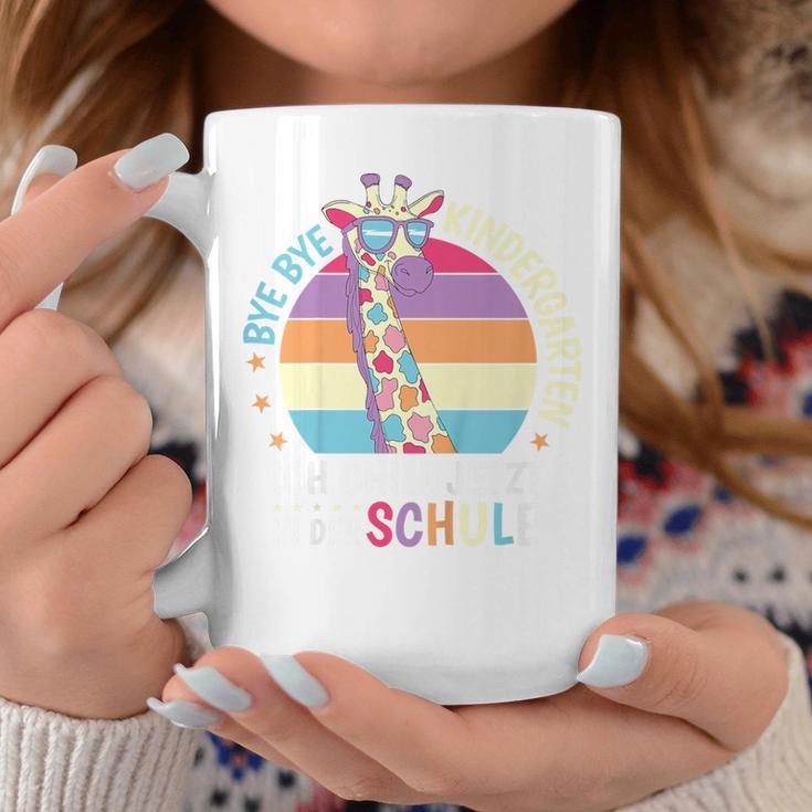 Children's Bye Kindergarten School Enrolment Giraffe Retro School Child Tassen Lustige Geschenke