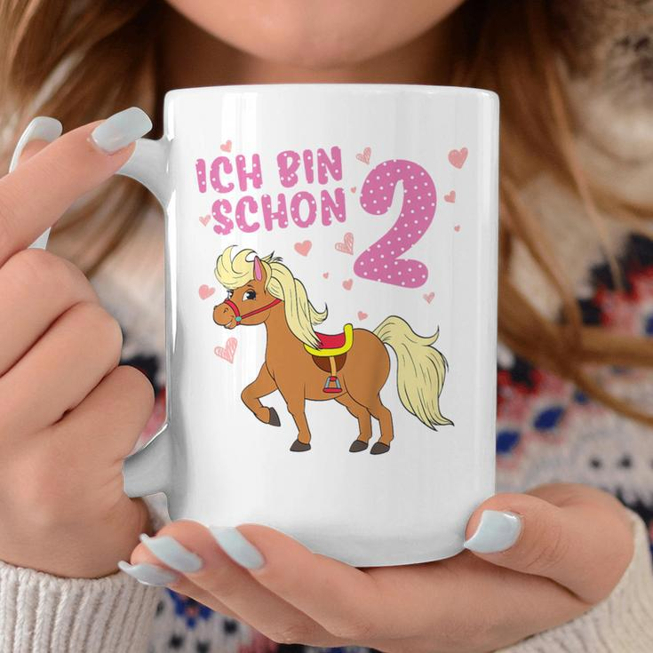 Children's Ich Bin Schon 2 Pferd Zwei Jahre Pony 2 Geburtstag Tassen Lustige Geschenke