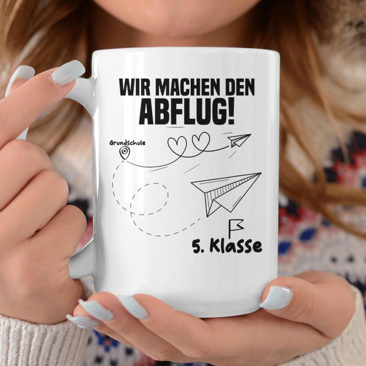 Children's Wir Machen Den Abflug 5 Klasse Graduation Primary 80 Tassen Lustige Geschenke