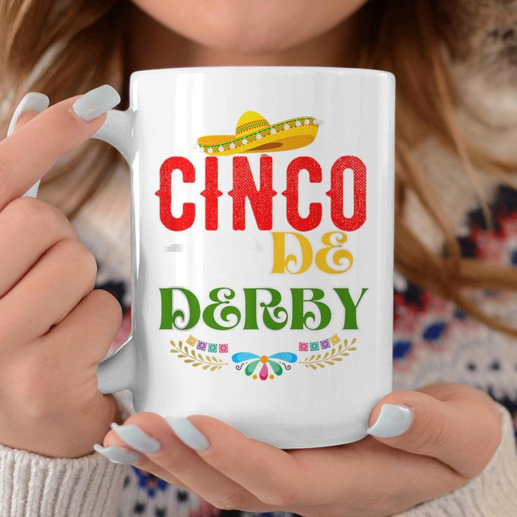 Cinco De Derby Mexico Cinco De Mayo Horse Racing Coffee Mug Funny Gifts