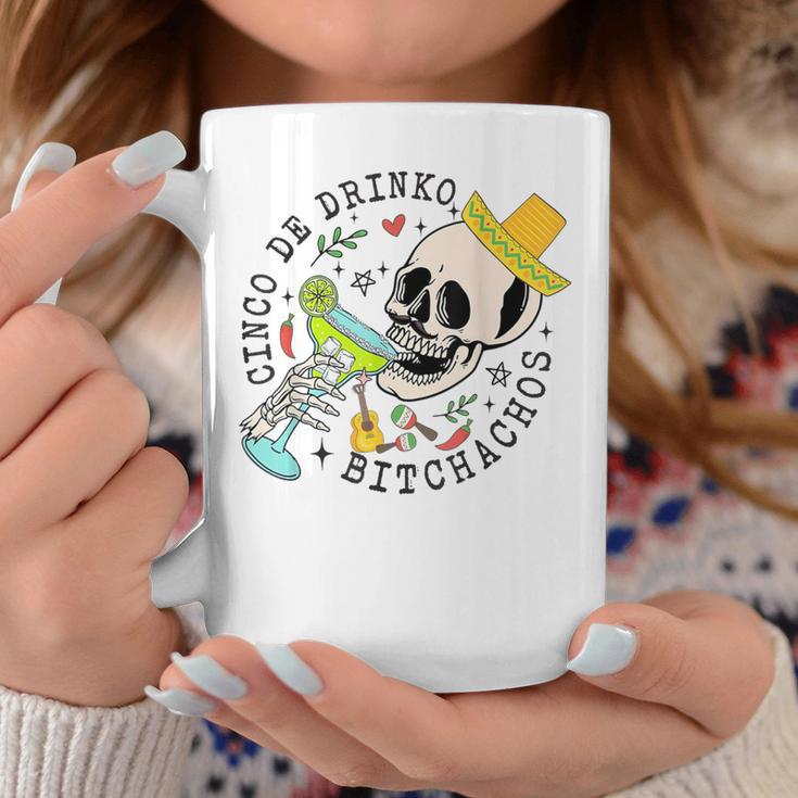 Cinco De Drinko Bitchachos Cinco De Mayo Drinking Coffee Mug Funny Gifts