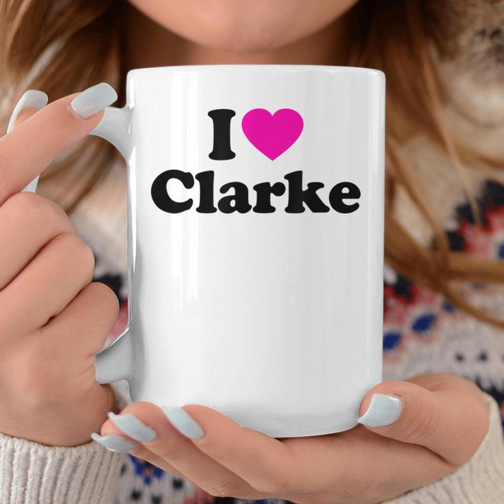 Clarke Love Heart College University Alumni Coffee Mug Unique Gifts