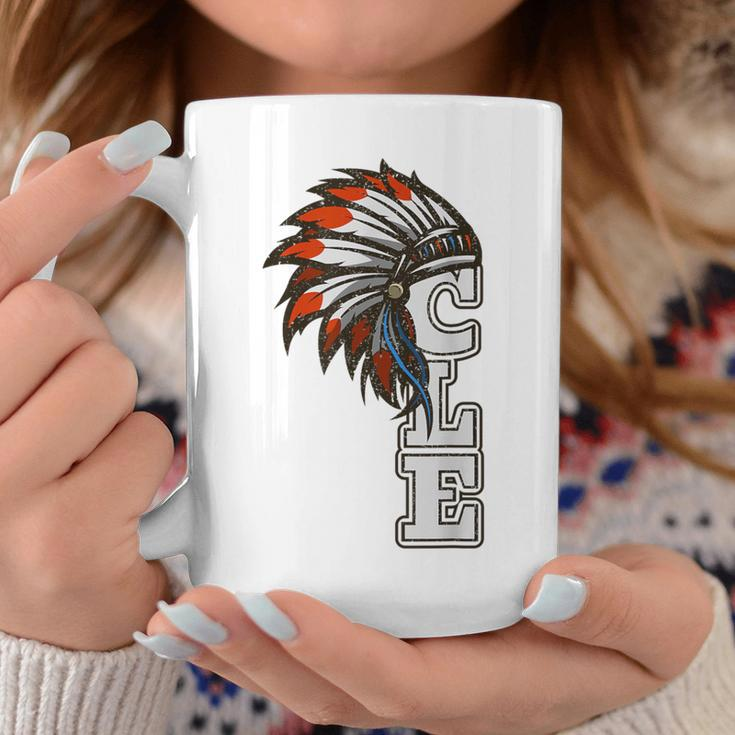 Cle Cleveland Ohio Native American Indian Tribe Coffee Mug Unique Gifts