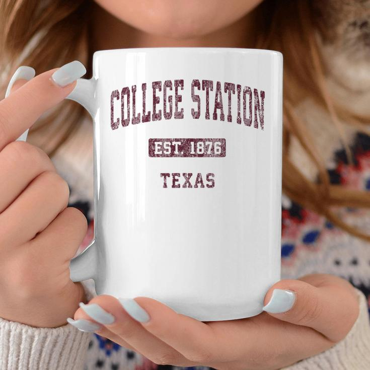 College Station Texas Tx Vintage Athletic Sports Coffee Mug Unique Gifts
