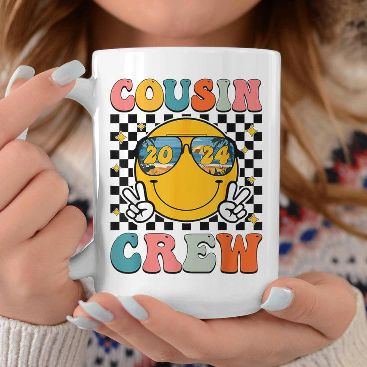 Cousin Crew 2024 Family Vacation Summer Beach Coffee Mug Funny Gifts