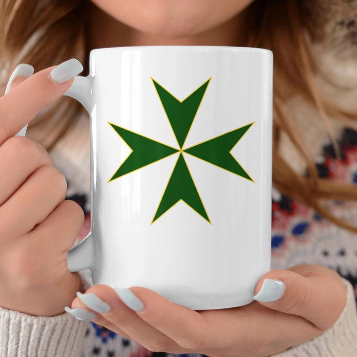 Cross Of The Order Of St Saint Lazarus Maltese Cross Coffee Mug Unique Gifts