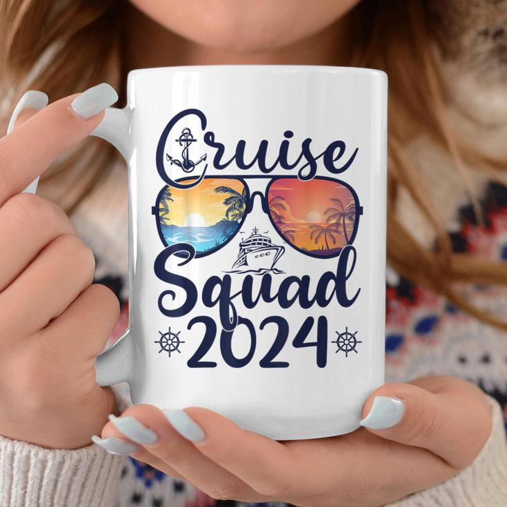 Cruise Squad 2024 Summer Vacation Matching Family Cruise Coffee Mug Funny Gifts
