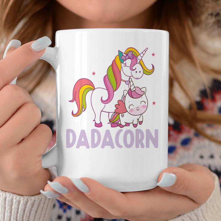 Dadacorn Einhorn Papa Und Baby Weihnachten Papa Tassen Lustige Geschenke