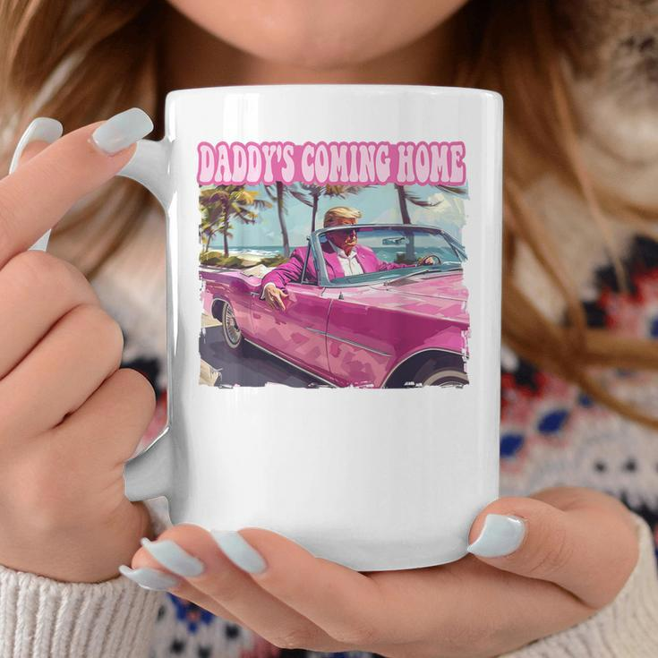 Daddy's Home Trump Maga Donald Trump 2024 Coffee Mug Unique Gifts