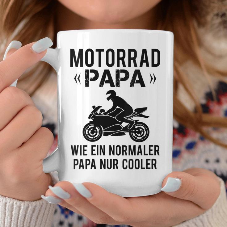 Damen Sportbike Motorradfahrer Spruch Herren Motorrad Papaater Mit-Ausschnitt Tassen Lustige Geschenke