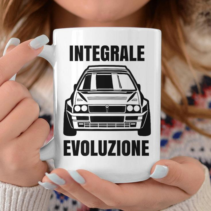 Delta Integrale Evoluzione Rally Auto White S Tassen Lustige Geschenke