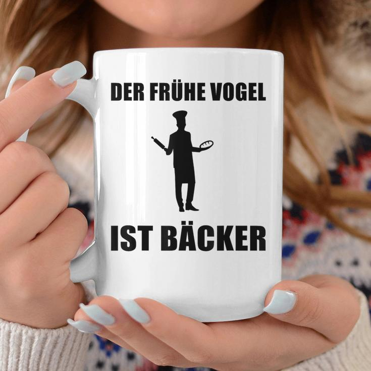 'Der Frühe Vogel Ist Bäcker' German Language Tassen Lustige Geschenke