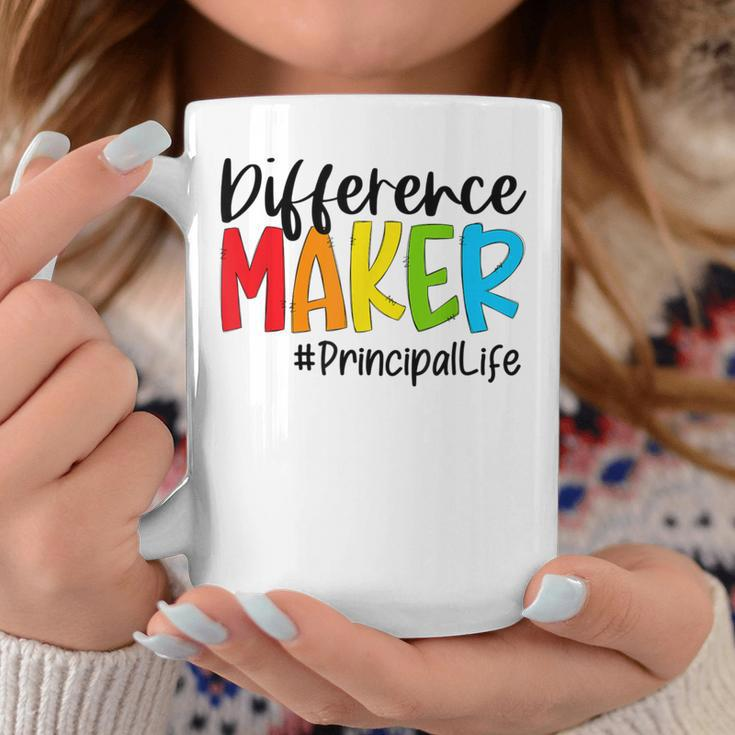 Difference Maker Principal Life School Principal Coffee Mug Unique Gifts