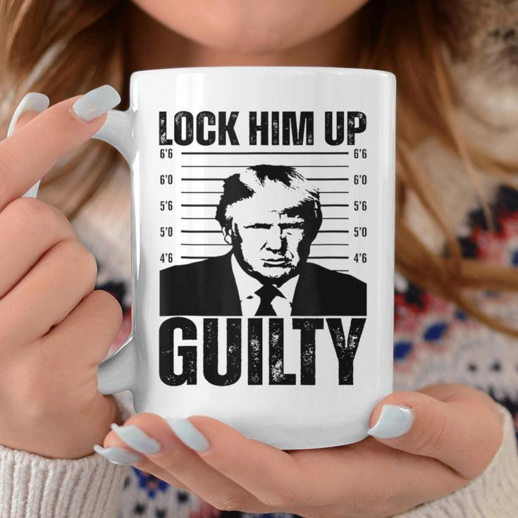 Donald Trump Hot Lock Him Up Trump Shot Coffee Mug Unique Gifts