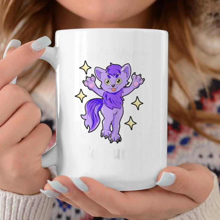 Don't Worry Be Furry Furry Cosplayer Coffee Mug Unique Gifts