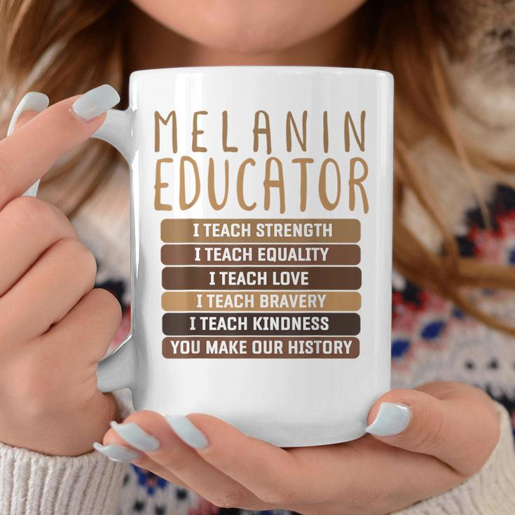 Dope Melanin Teacher Black Teacher Bhm Dope Black Educators Coffee Mug Personalized Gifts