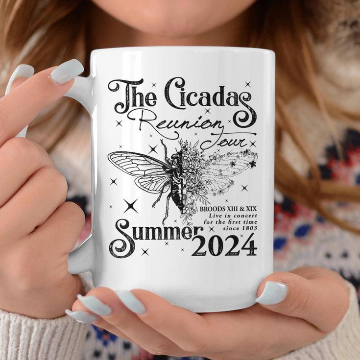 Entomology Cicada Lover Cicada Reunion Us Tour 2024 Coffee Mug Unique Gifts