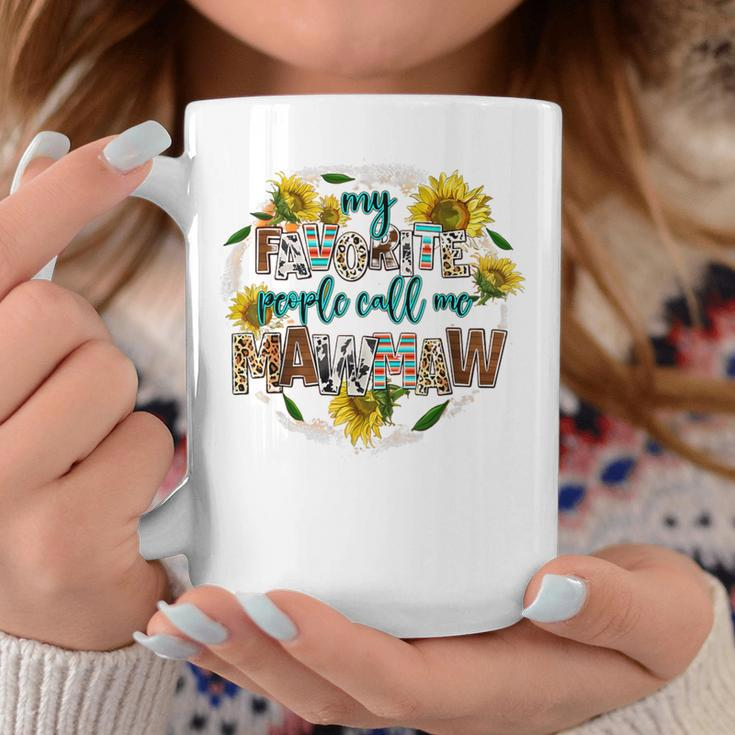My Favorite People Call Me Mawmaw Mother's Day Coffee Mug Funny Gifts