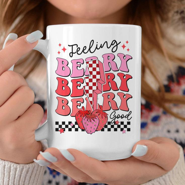 Feeling Berry Good Strawberry Festival Season Girls Coffee Mug Unique Gifts