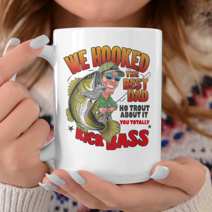 Fisherman Best Dad Father's Day Fishing Lover Pun Men Coffee Mug Unique Gifts