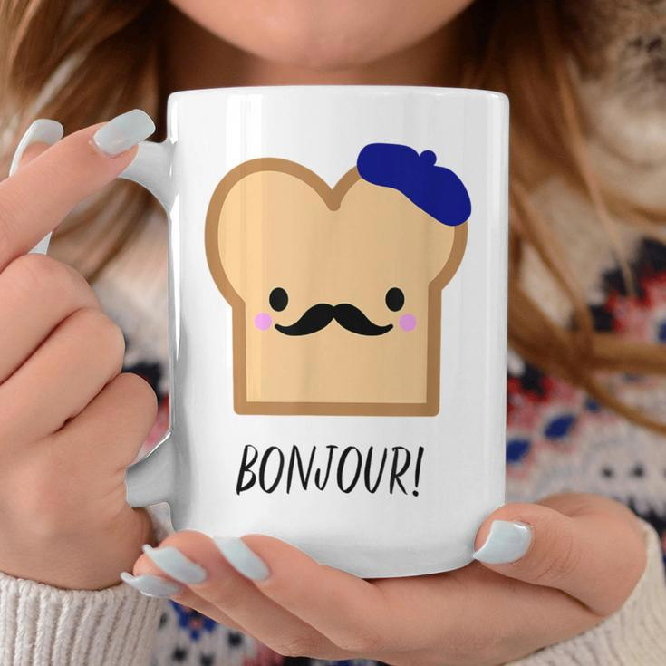 French Cute Kawaii Toast Francophile Food Coffee Mug Unique Gifts