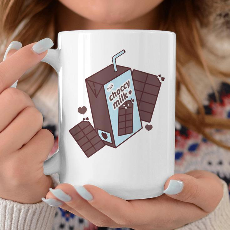 Fresh Choccy Milk Kawaii Meme Aesthetic Juice Box Coffee Mug Unique Gifts