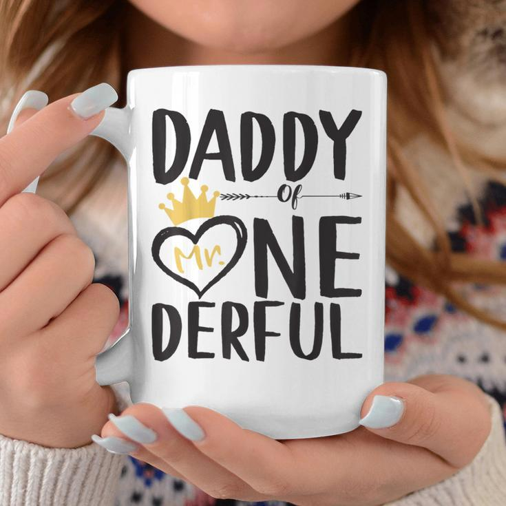Daddy Of Mr Onederful 1St Birthday Boy Matching Coffee Mug Unique Gifts