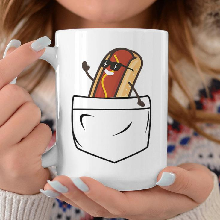 Hotdog In A Pocket Meme Grill Cookout Barbecue Joke Coffee Mug Unique Gifts