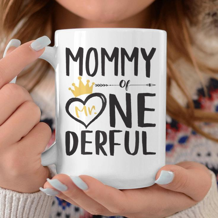Mommy Of Mr Onederful 1St Birthday Boy Coffee Mug Unique Gifts
