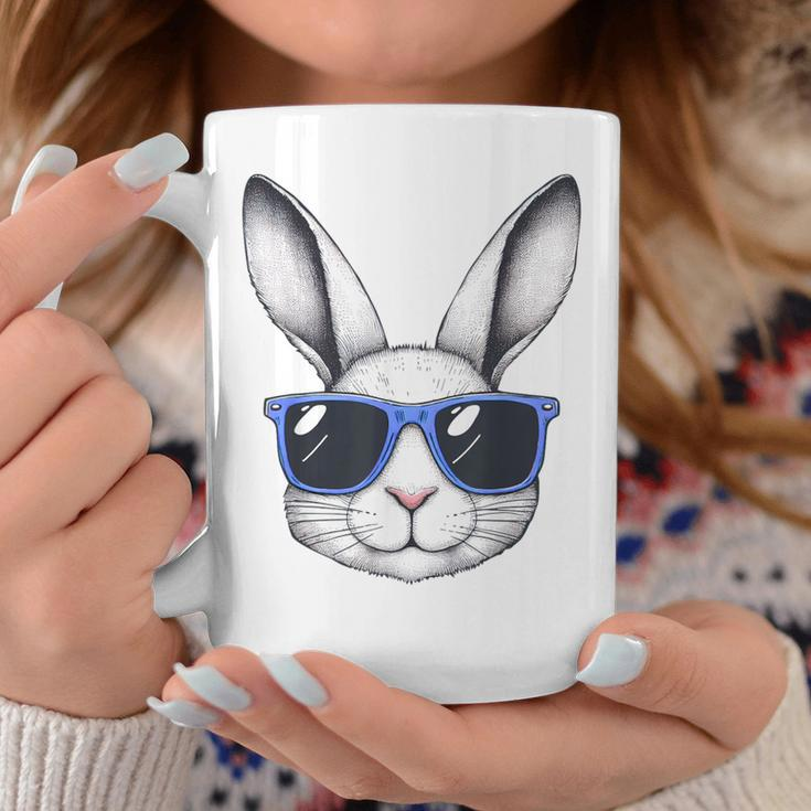 Rabbit Bunny Face Sunglasses Easter For Boys Men Coffee Mug Unique Gifts