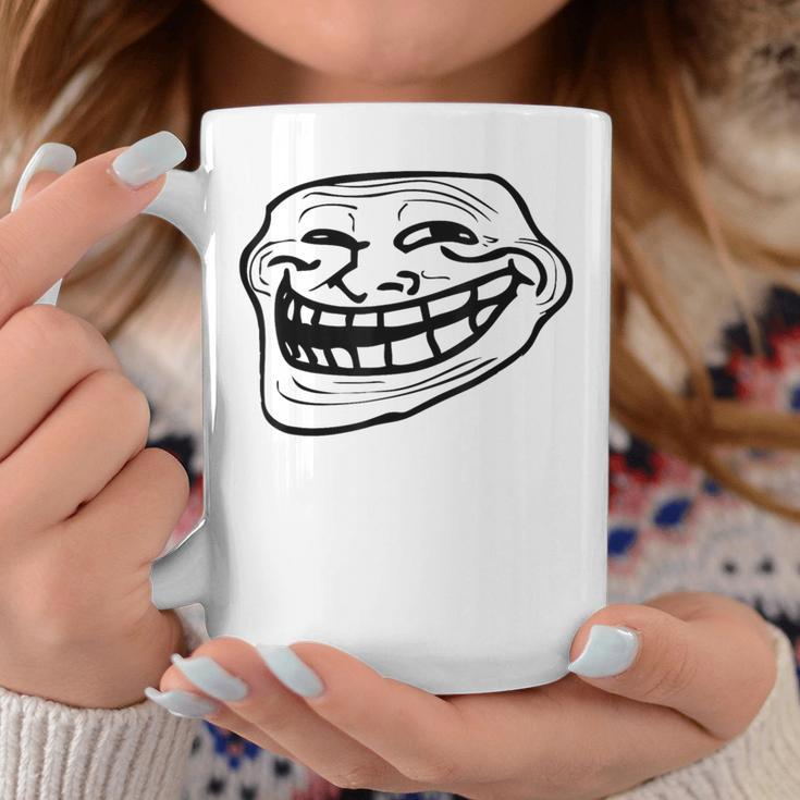 Troll Face Nerd Geek Graphic Coffee Mug Unique Gifts