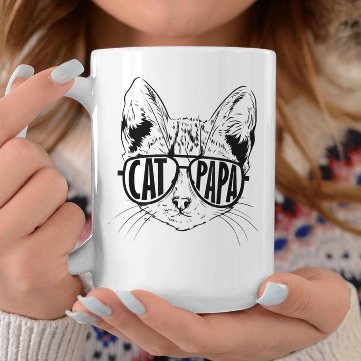 Taza De Cerámica Divertida Para Dueño De Gatos: ‘Best Cat Dad Ever’ Regalo Original Para Papá O Novio