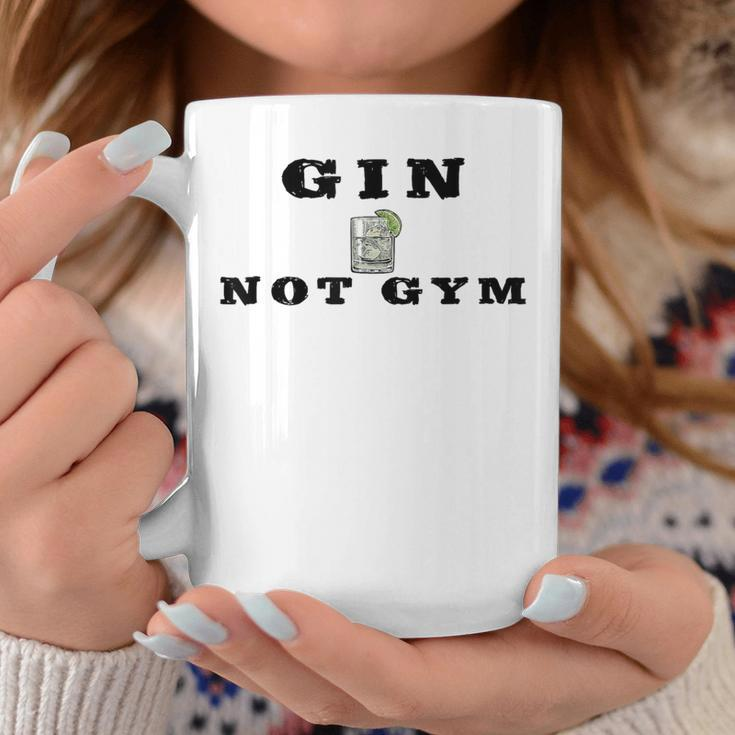 Gin Not Gym Gin Tonic Drinker Tassen Lustige Geschenke