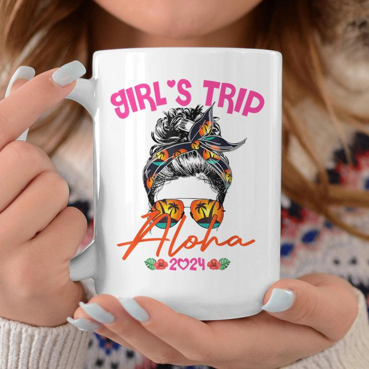 Girls Trip Aloha Hawaii 2024 Girls Weekend 2024 For Women Coffee Mug Funny Gifts