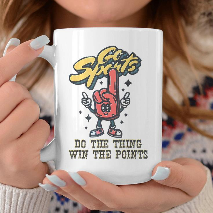 Go Sports Do The Things Win The Points Hooray Sports Coffee Mug Personalized Gifts