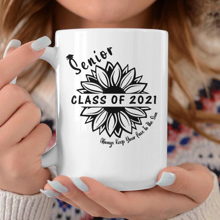 Graduate Senior Class 2021 Graduation Sunflower Lover Coffee Mug Unique Gifts