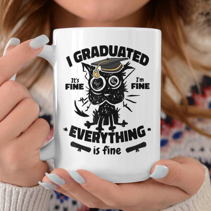I Graduated Graduate Class Of 2024 Graduation Boy Girl Coffee Mug Funny Gifts