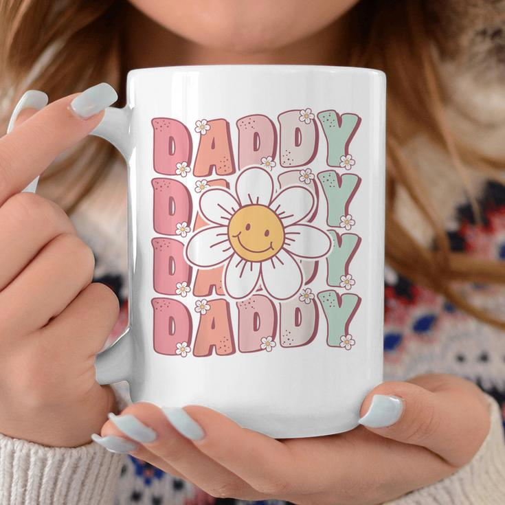 Groovy Daddy Matching Family Birthday Party Daisy Flower Coffee Mug Funny Gifts