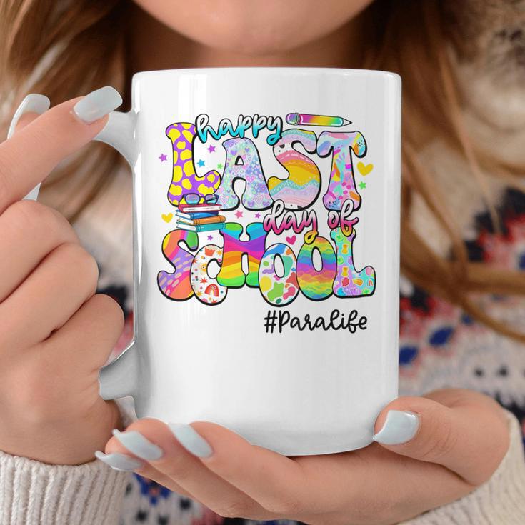 Groovy Happy Last Day Of School Para Life Coffee Mug Unique Gifts