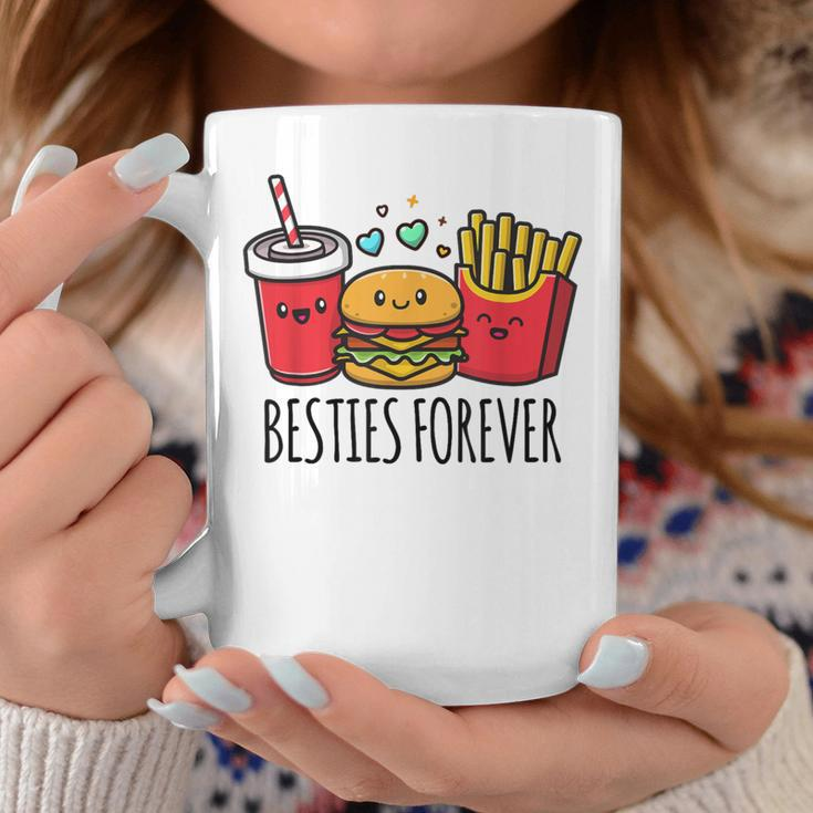Hamburger French Fries Soda Bff Matching Best Friends Coffee Mug Unique Gifts