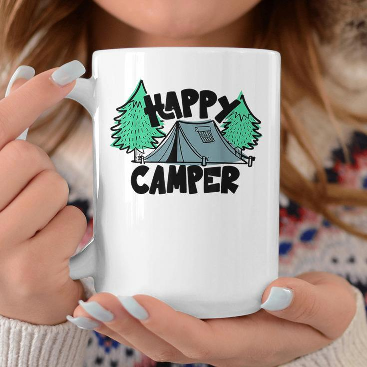 Happy Camper Matching Camping Lover Men Women Coffee Mug Unique Gifts