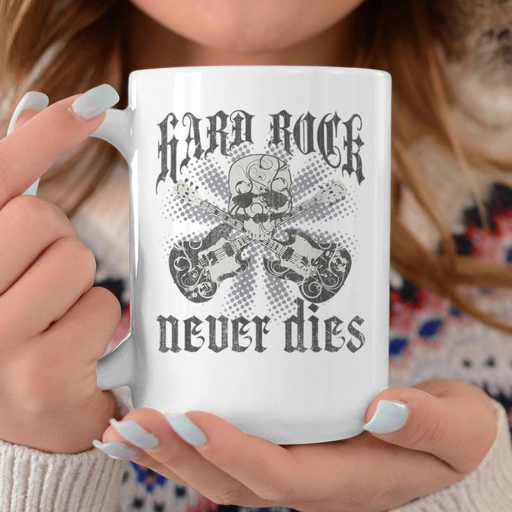 Hard Rock Never Dies Retro Vintage Coffee Mug Unique Gifts