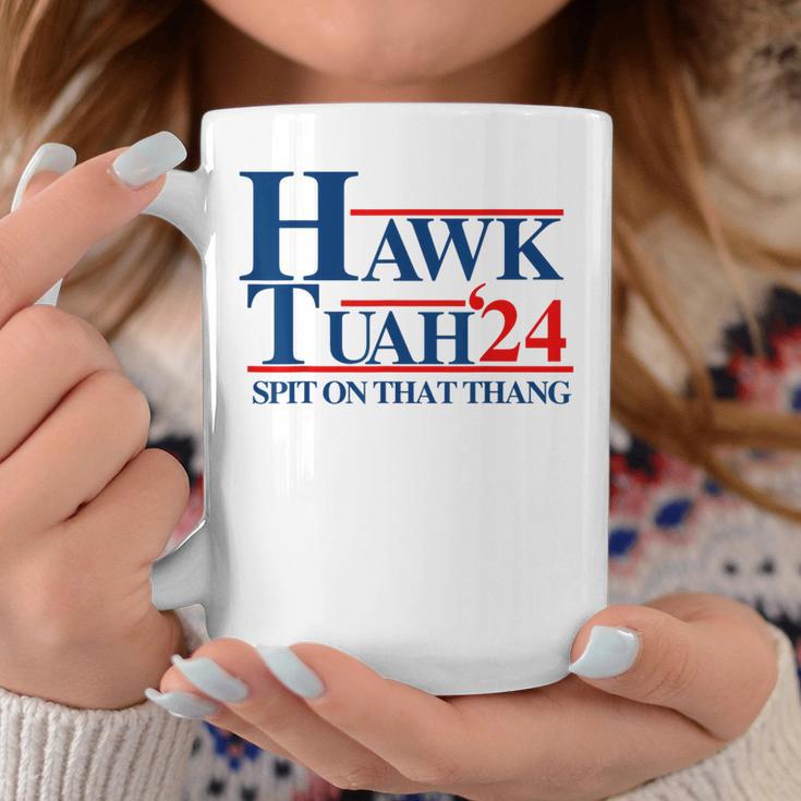 Hawk Tuah Spit On That Thang Coffee Mug Unique Gifts