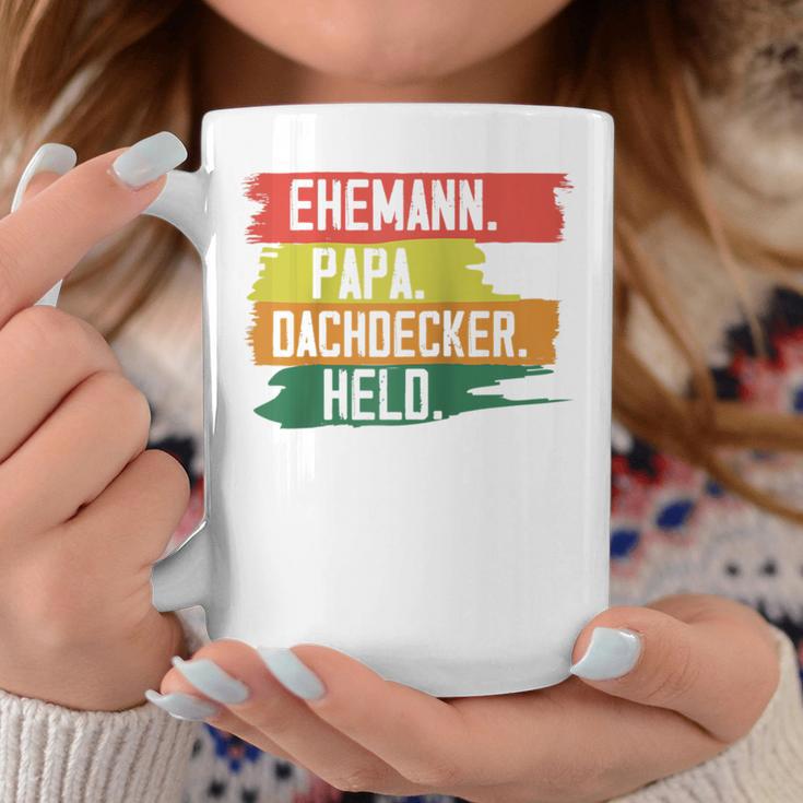 Herren Dachdecker Papa Ehemann Held Dachdeckeratertagater Raglan Tassen Lustige Geschenke