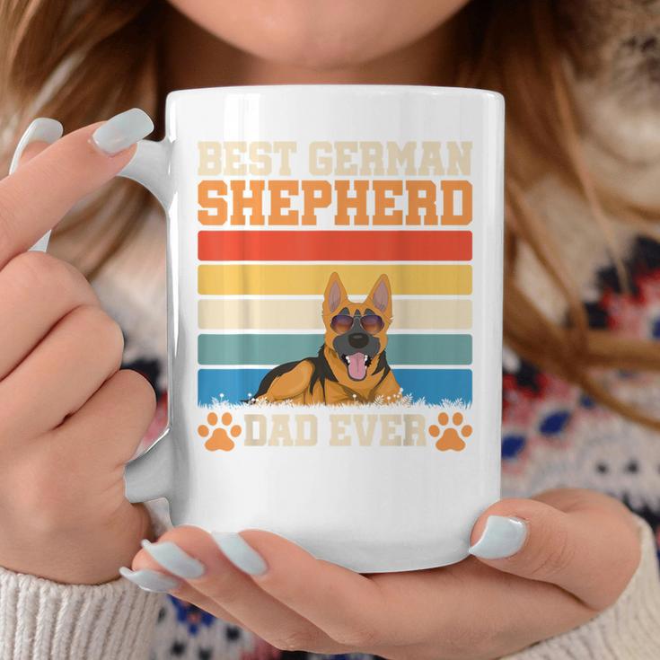 Hunde Papaatertag Geschenk Retro Deutscher Schäferhund Tassen Lustige Geschenke