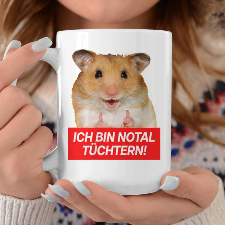 Ich Bin Notal Tüchtern Hamster Meme Total Schüchtern Tassen Lustige Geschenke