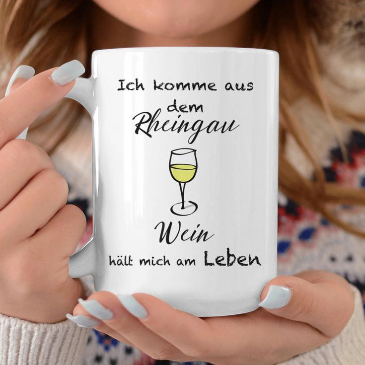 Ich Komme Aus Dem Rheingau Wein Halten Mich Am Leben Tassen Lustige Geschenke