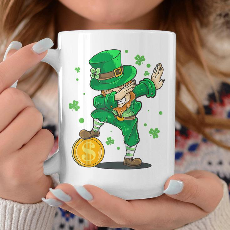 Irish St Patrick Day Dabbing Leprechaun Kid Toddler Boy Coffee Mug Funny Gifts